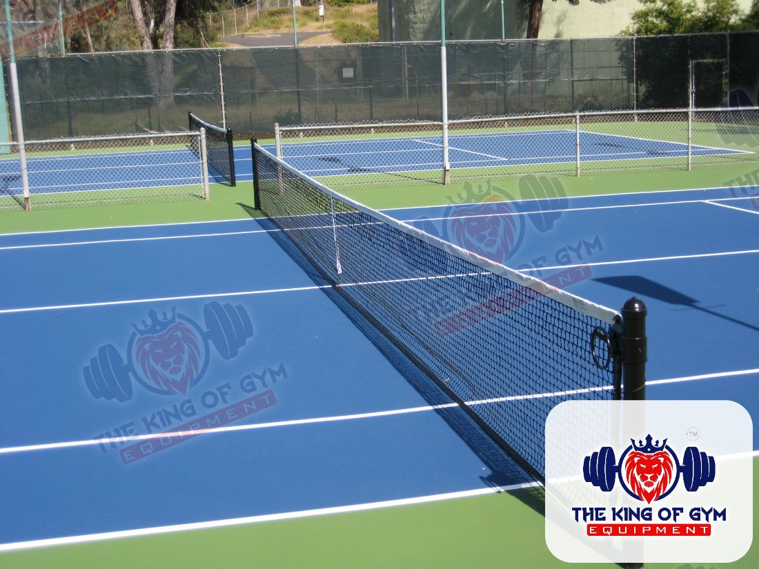 Acrylic tennis court flooring