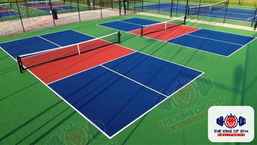 Pickleball and tennis courts